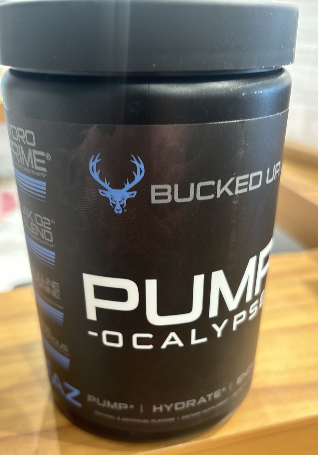 Bucked Up Pump-ocalypse Blue-raz