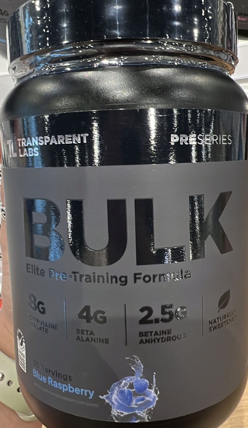 black bulk blue raspberry