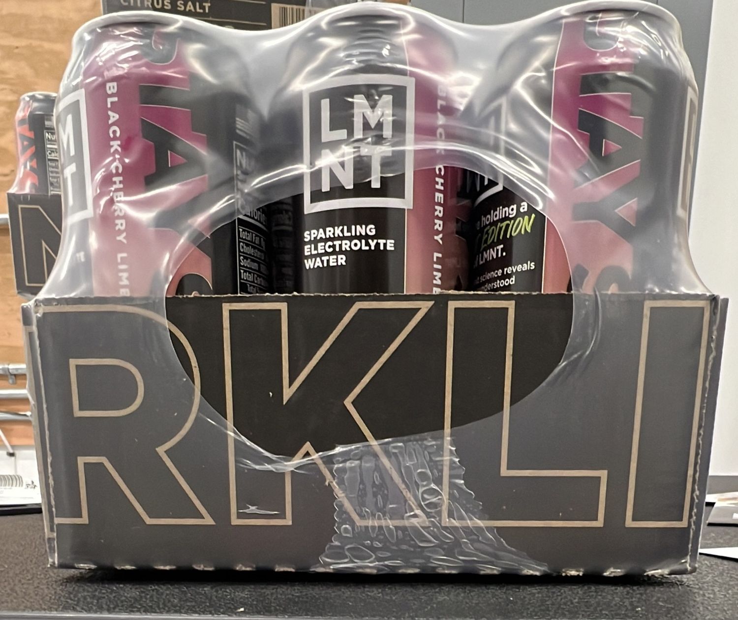 LMNT Black Cherry Limeade case