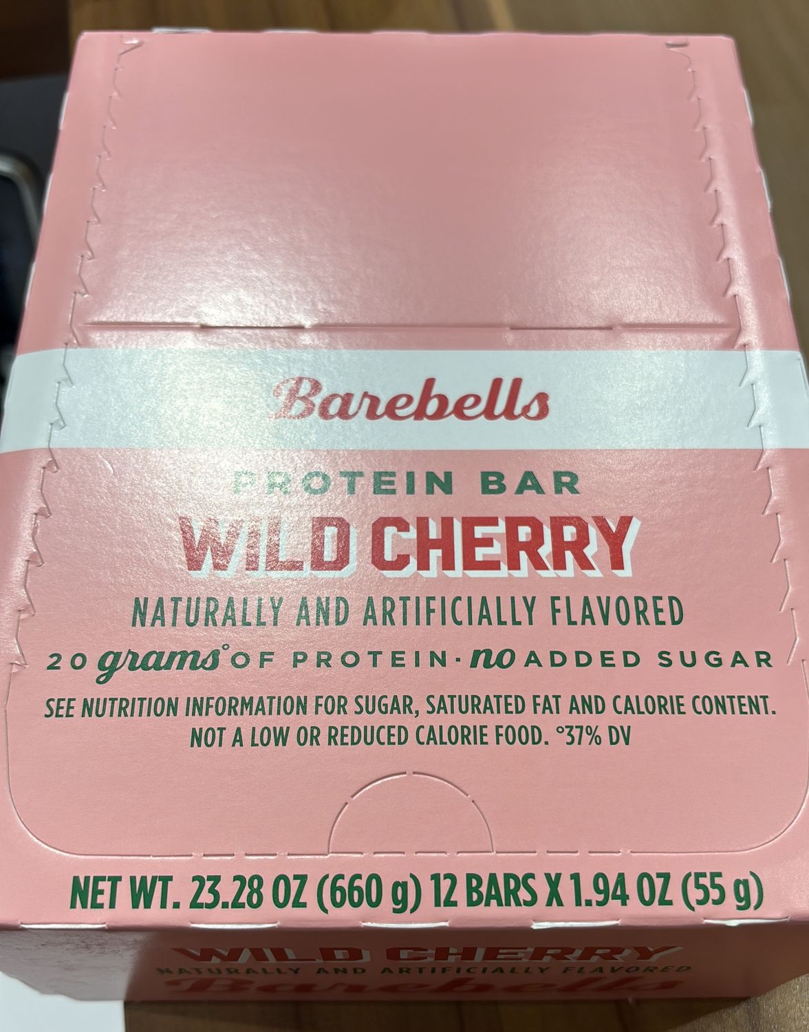 Barebells Wild Cherry case