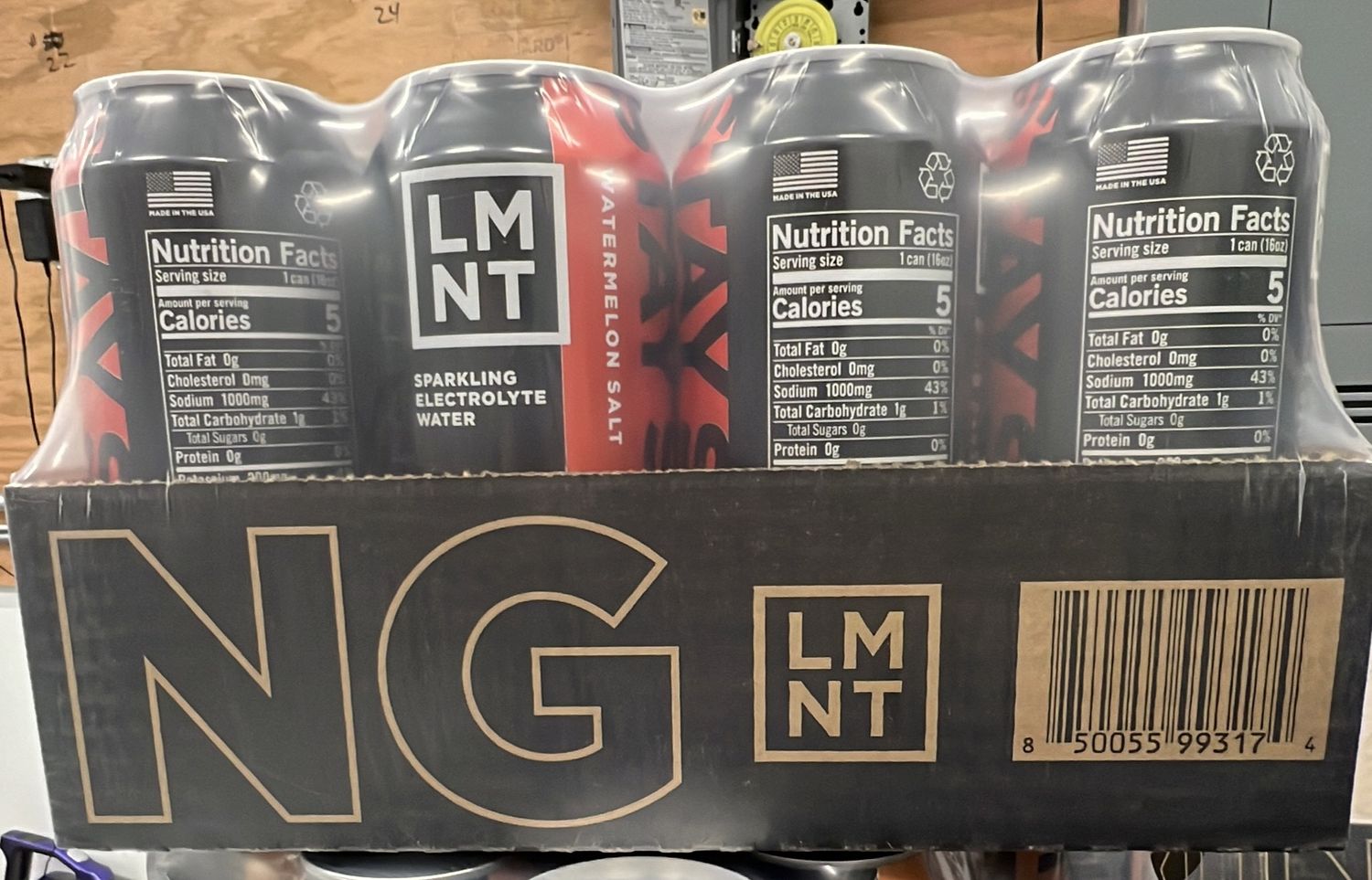 LMNT watermelon salt case