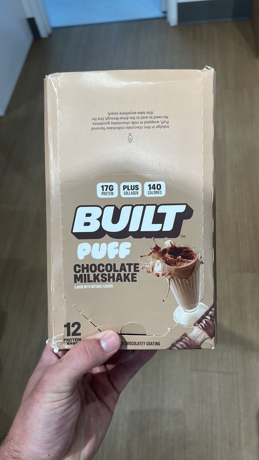 built bars chocolate milkshake (case)