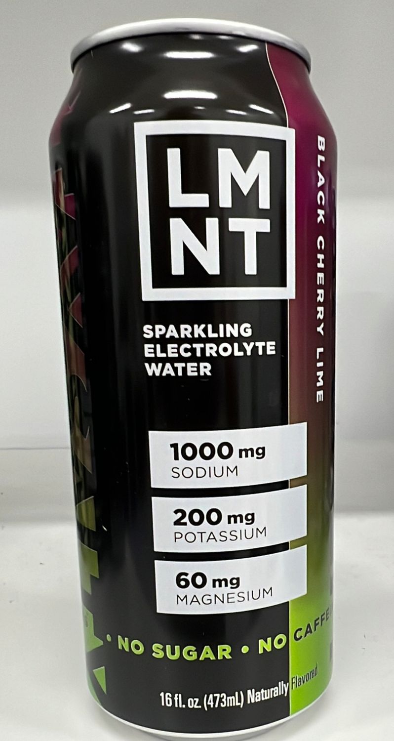 LMNT black cherry lime single can