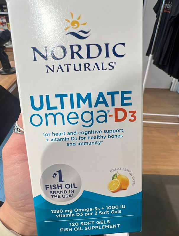Nordic Naturals Ultimate Omega D3 120 count