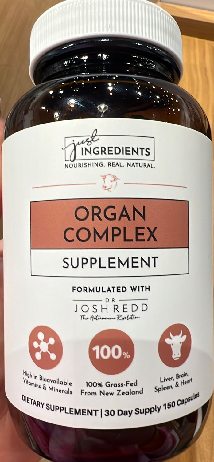 Just ingredients organ complex 150 capsules