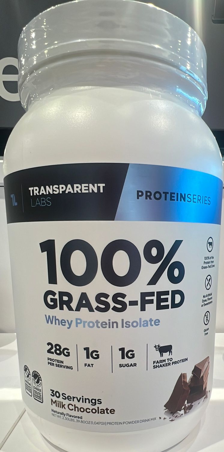 Transparent labs milk chocolate protein powder