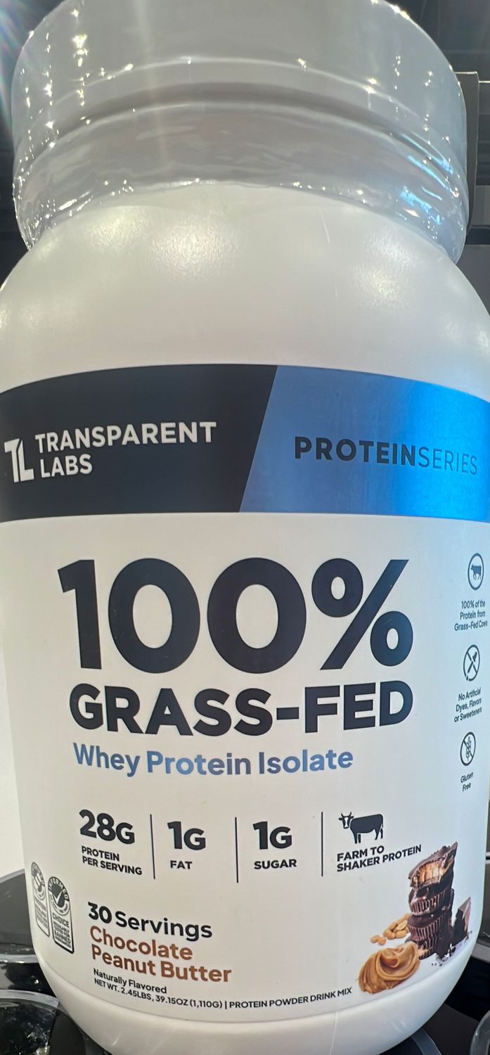 Transparent labs chocolate peanut butter protein