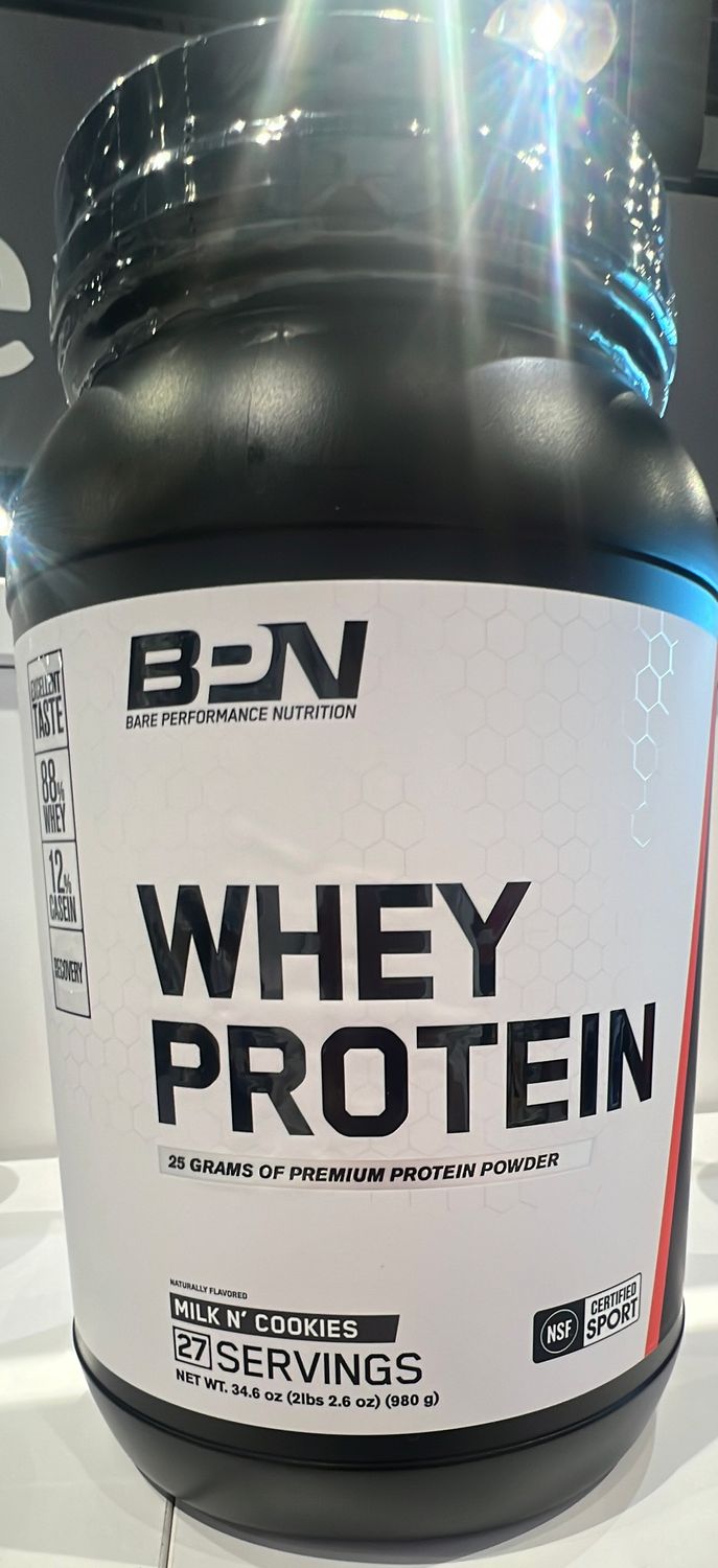 BPN milk n’ cookies protein powder