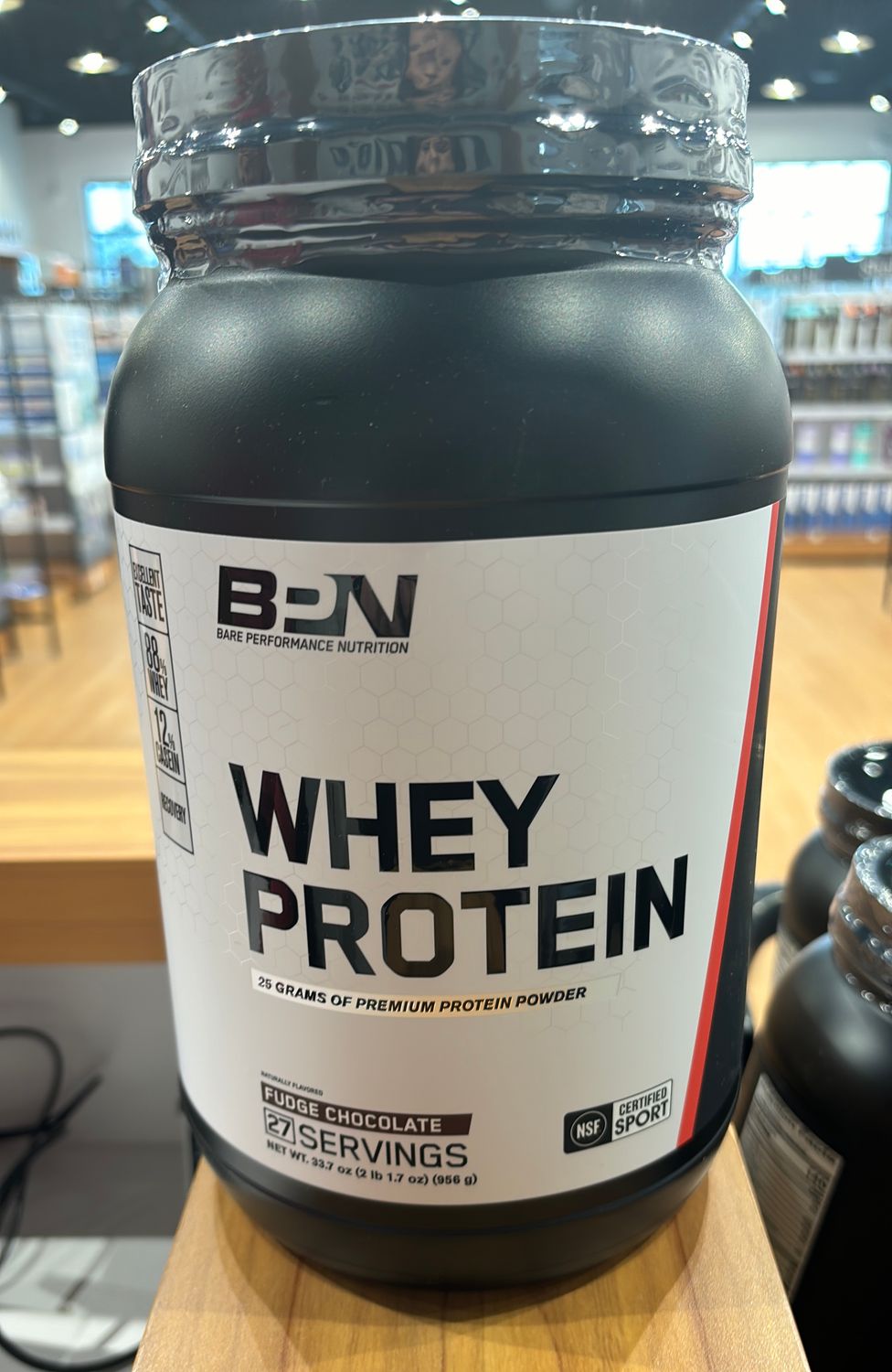 BPN whey Fudge Chocolate