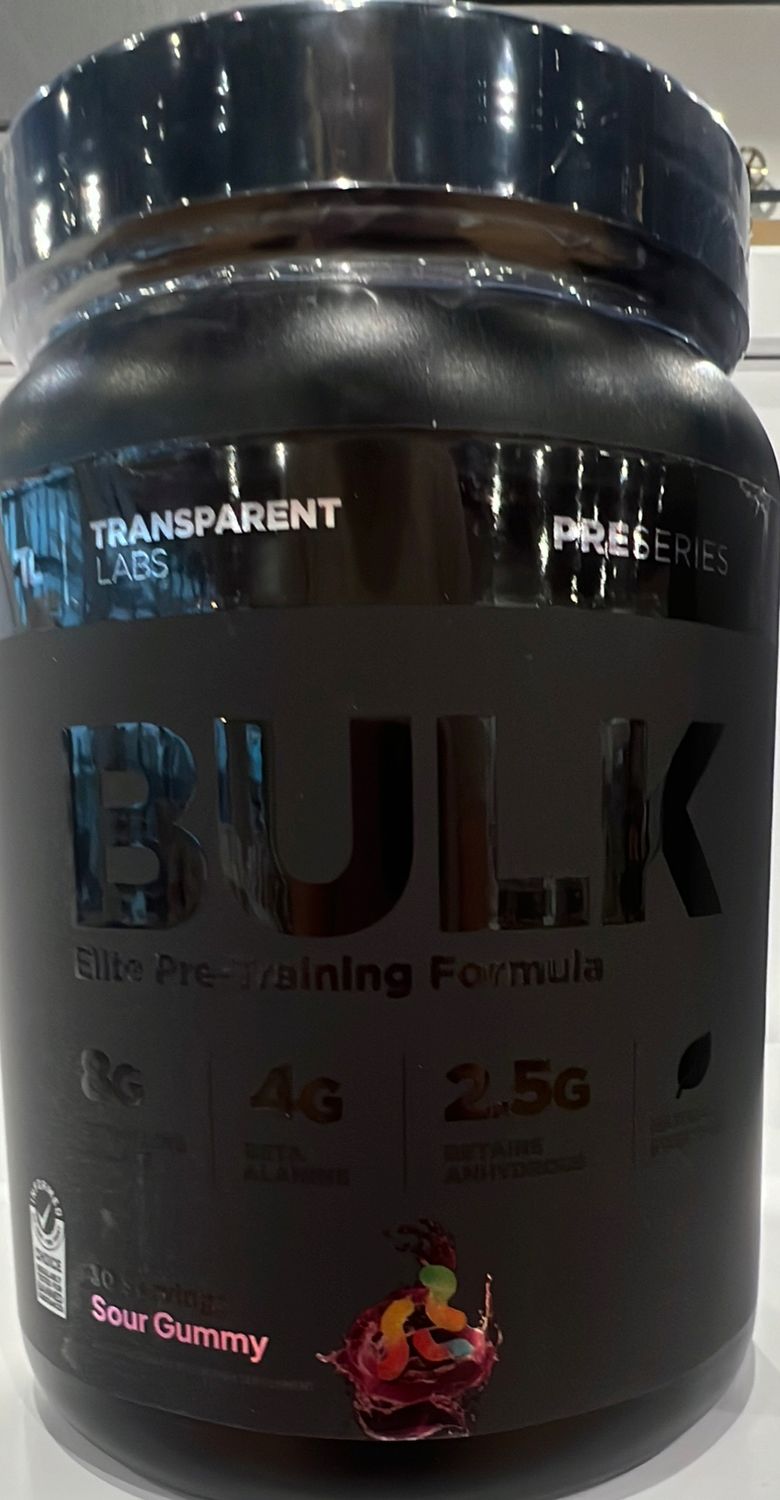black Bulk sour gummy