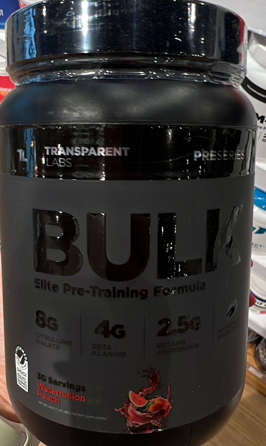 black bulk watermelon peach