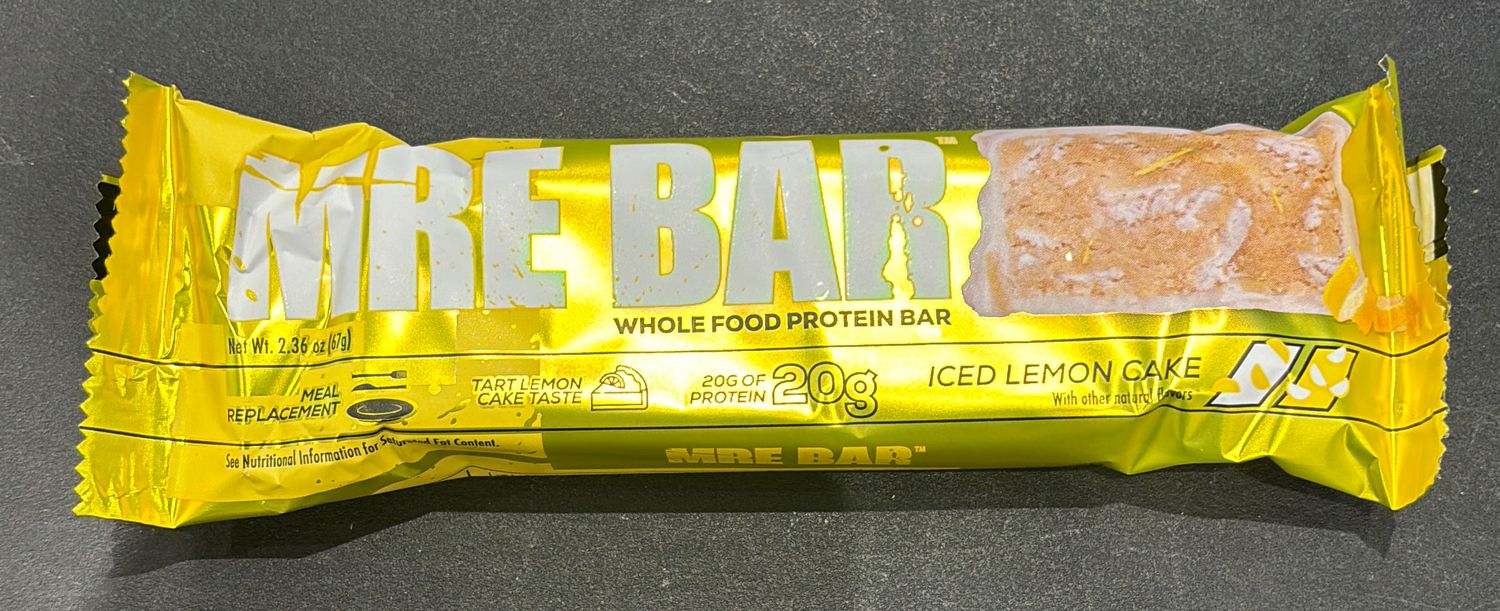 mre bar iced lemon cake single