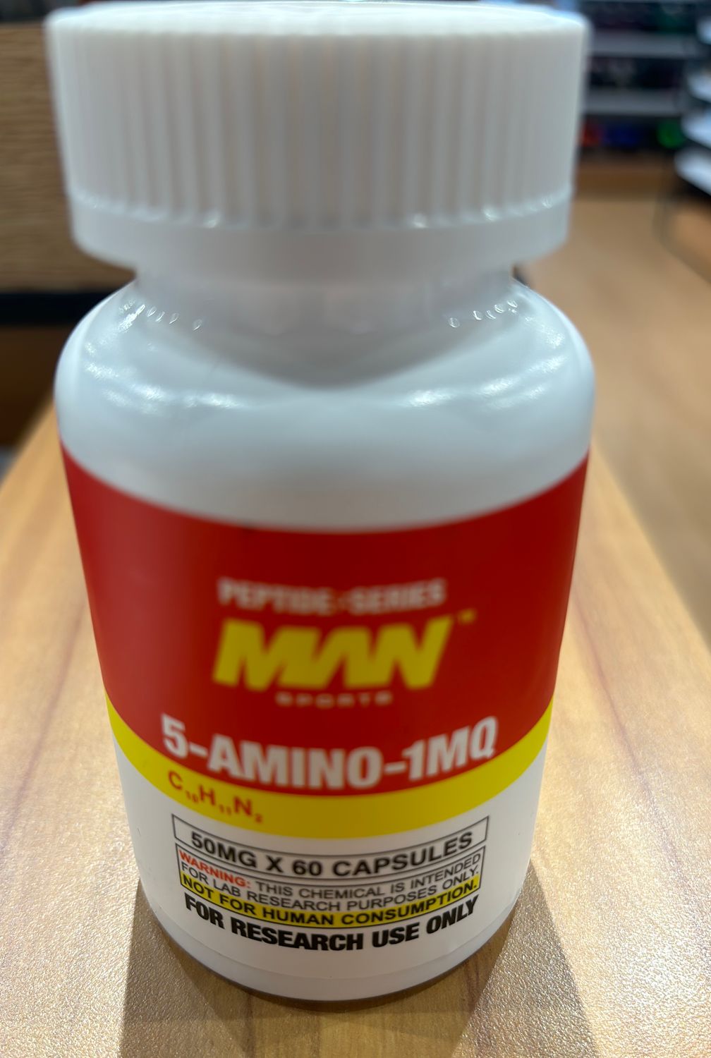 Man sports 5-amino