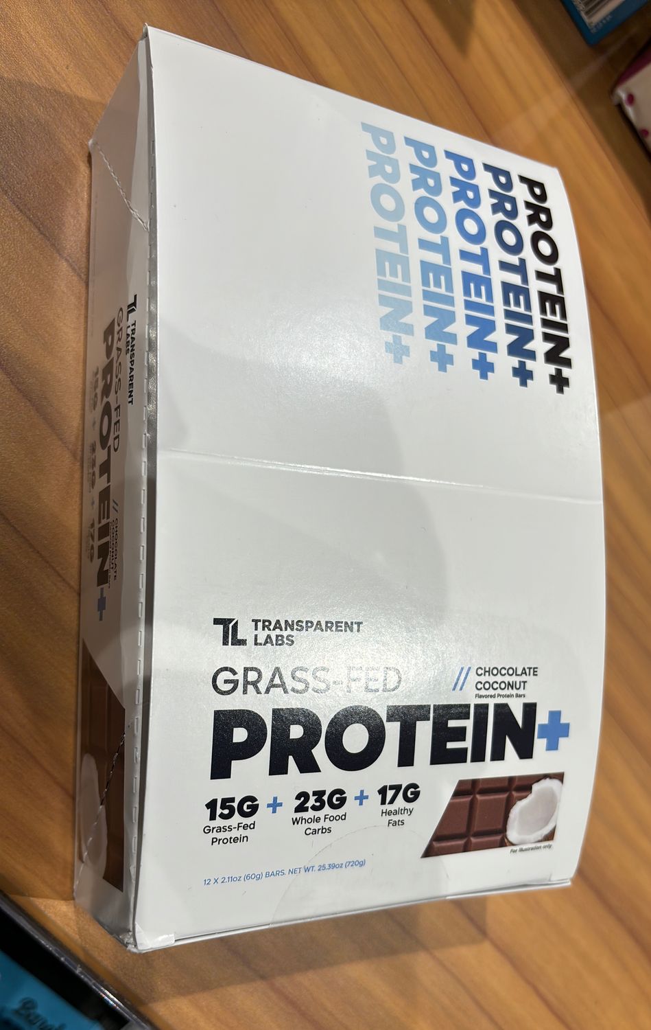 Transparent Labs Chocolate Coconut Bar Case