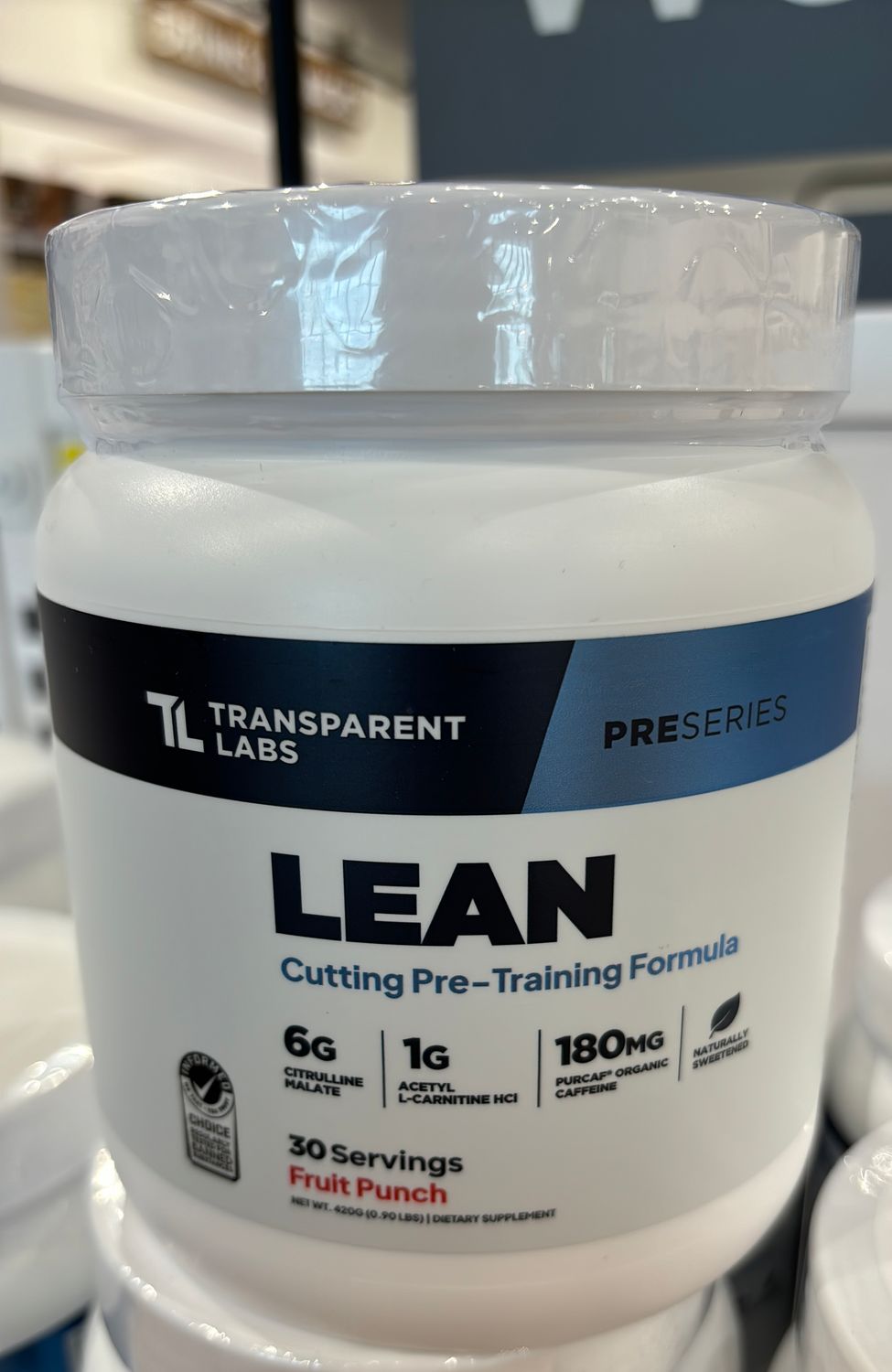 Transparent Labs Lean Fruit Punch