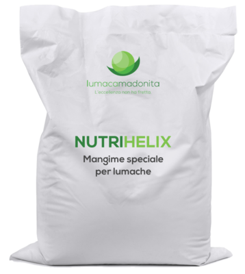 NutriHelix | 100 Kg Mangime speciale per lumache (4 sacchi da 25 kg)