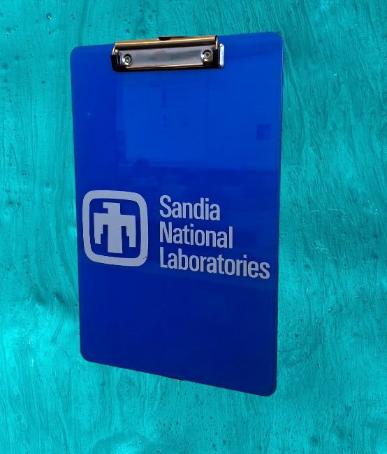 Low Profile Legal Clipboard - Translucent