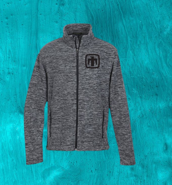 Crossland Heather Fleece Jacket w/ TBird Logo