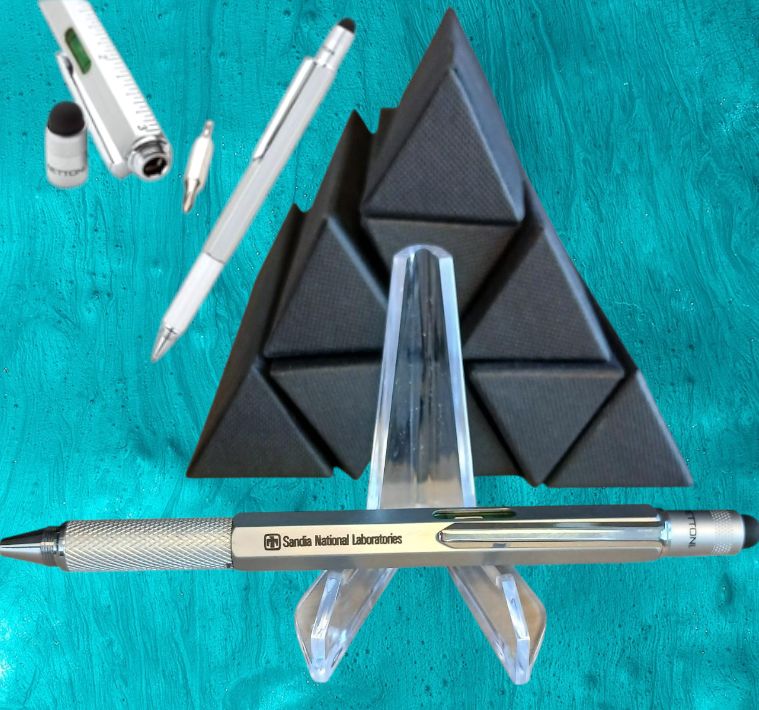 Bettoni 5-in-1 Stylus Twist Metal Tool Pen