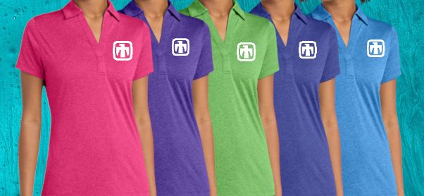 Polo - Ladies Heather Contender