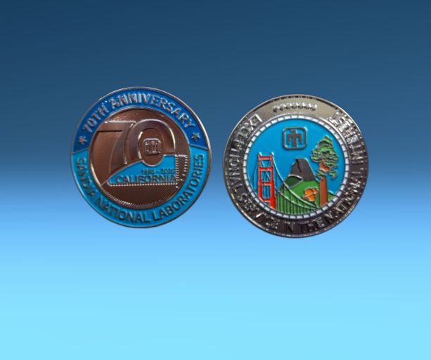 70th Anniversary SNL California challange coin