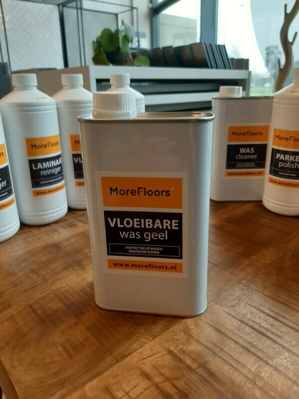 MoreFloors Vloeibare Was Geel 1 ltr