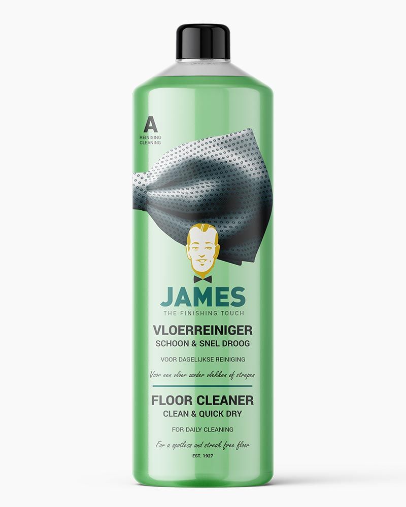 James vloerreiniger schoon &amp; snel droog (flacon A) 1L
