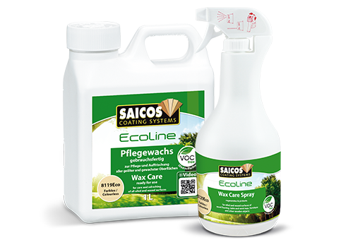 Saicos EcoLine Wax-Care Polish - 1 ltr can