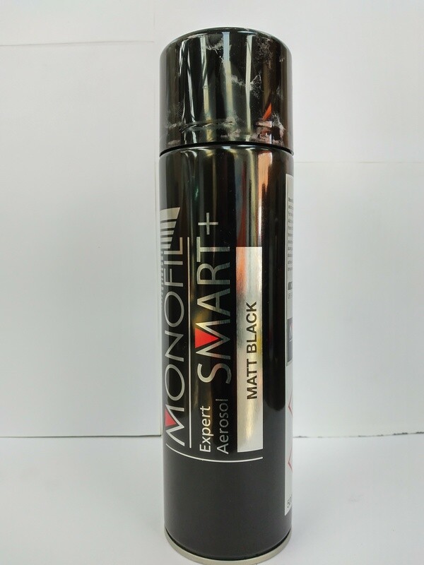 Matt black aerosol