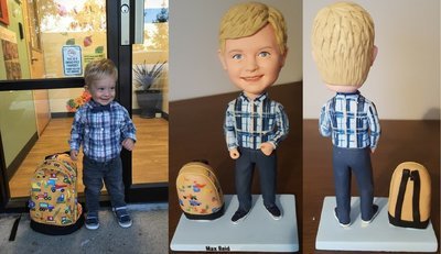 Bobble Baby Boy - Full Custom Bobblehead