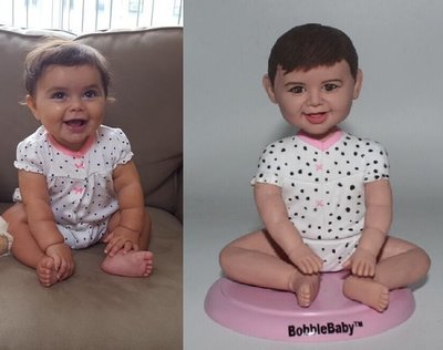Bobble Baby Girl - Full Custom Bobblehead