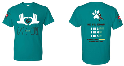 Bark For A Cure Teal Shirt