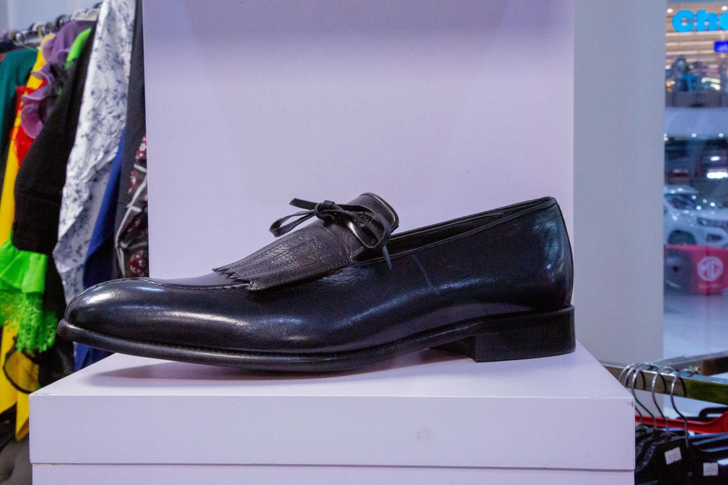 MEN&#39;S BLACK FORMAL SHOE