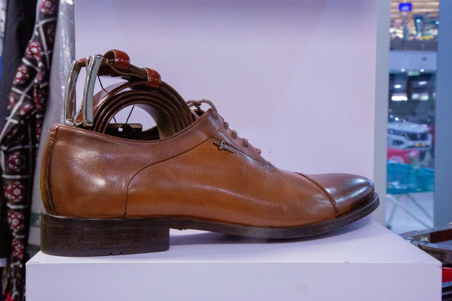 Men's Luxury Brown Formal Shoes with Belt – Auckley M Boutique