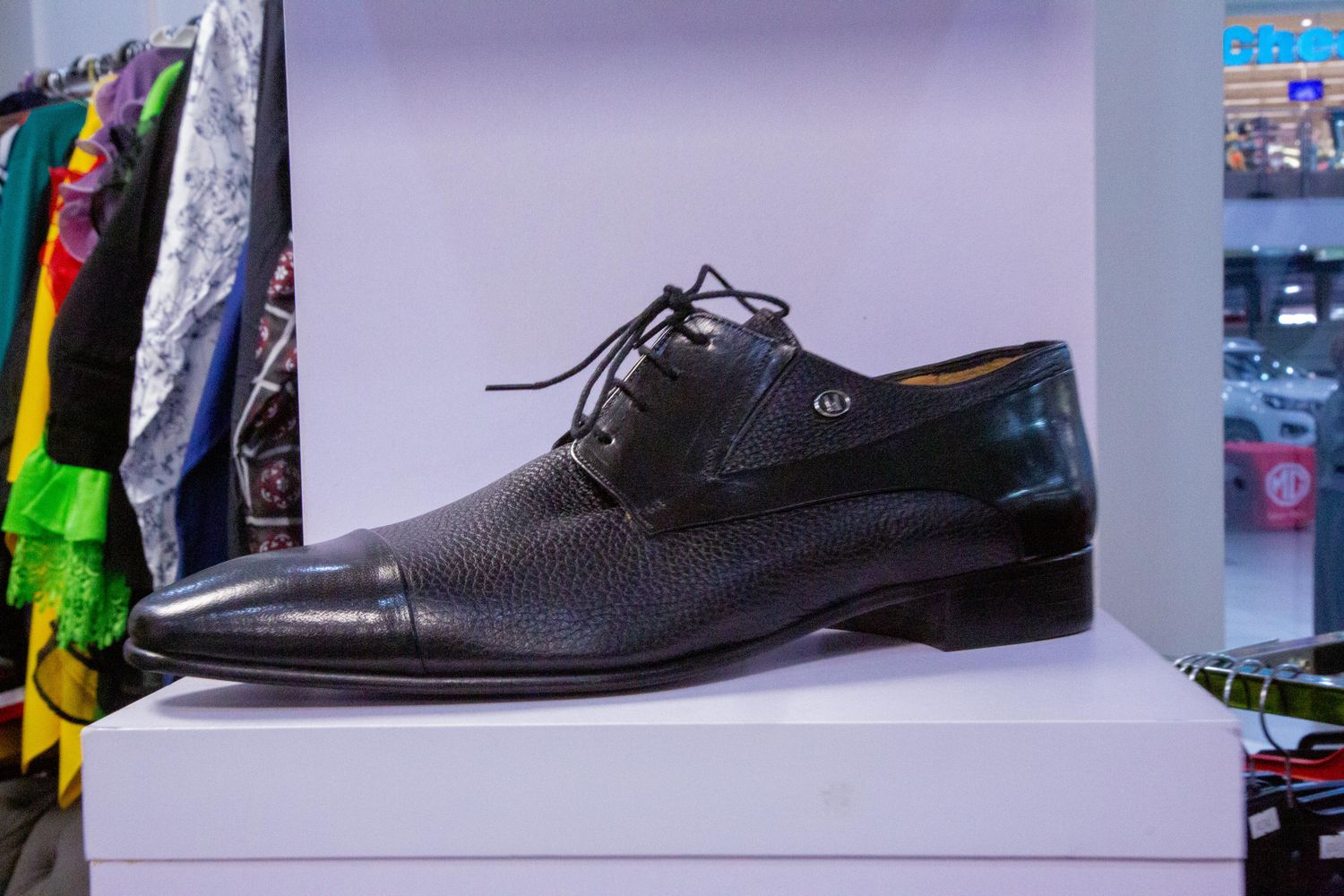MEN&#39;S BLACK FORMAL SHOES