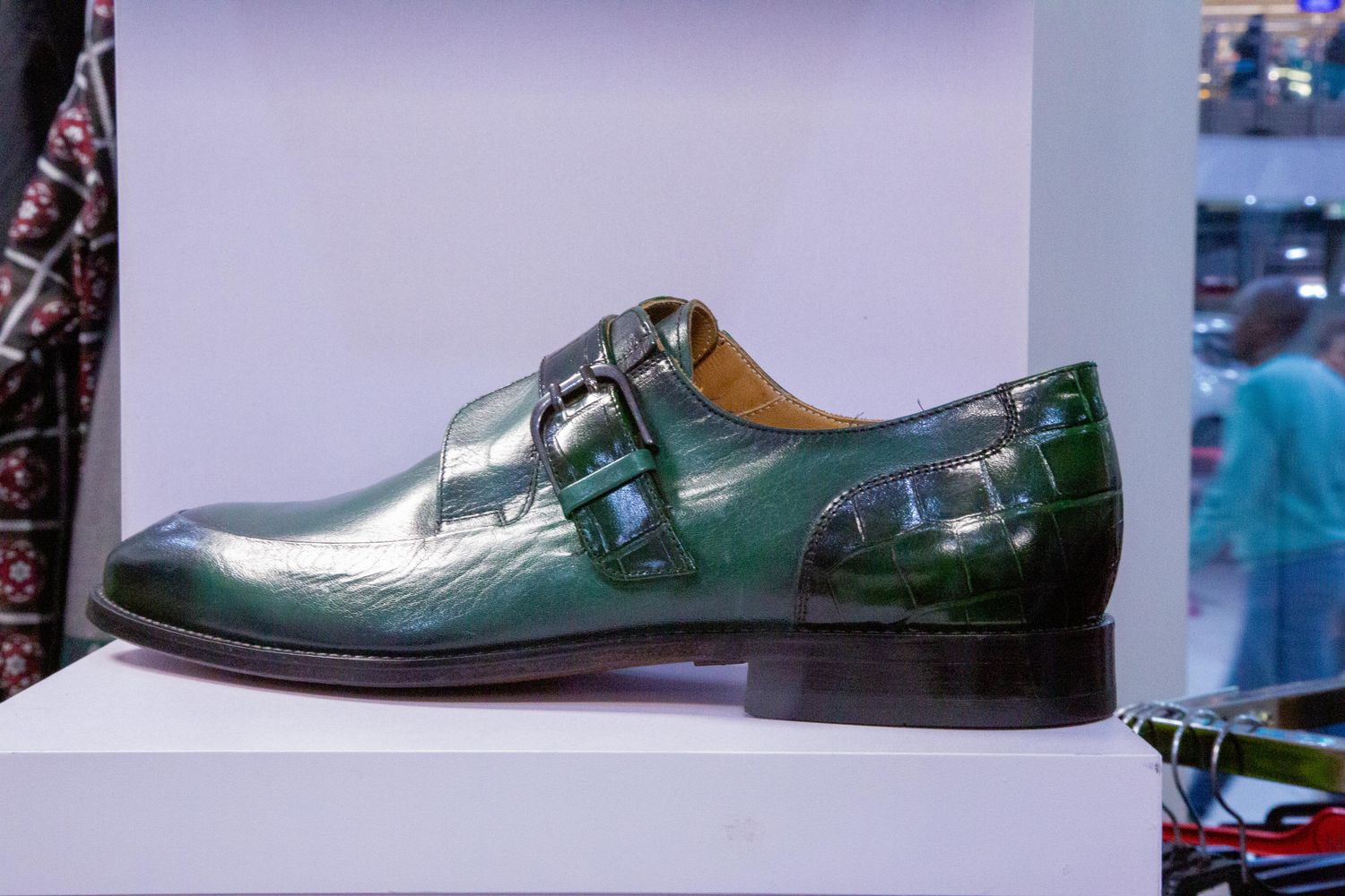 MEN&#39;S LUXURY MILITARY GREEN FORMAL