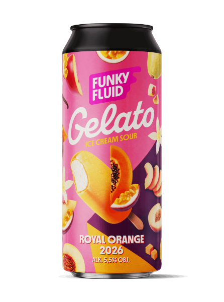 Gelato Royal Orange - ice cream sour
