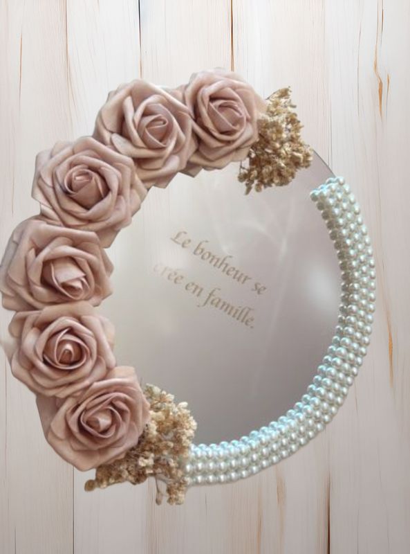 Miroir Douces Fleurs