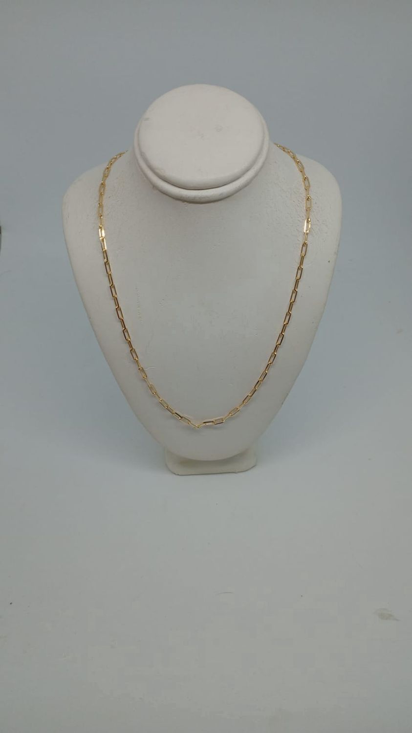 Necklace Gold Filled Paper Clip