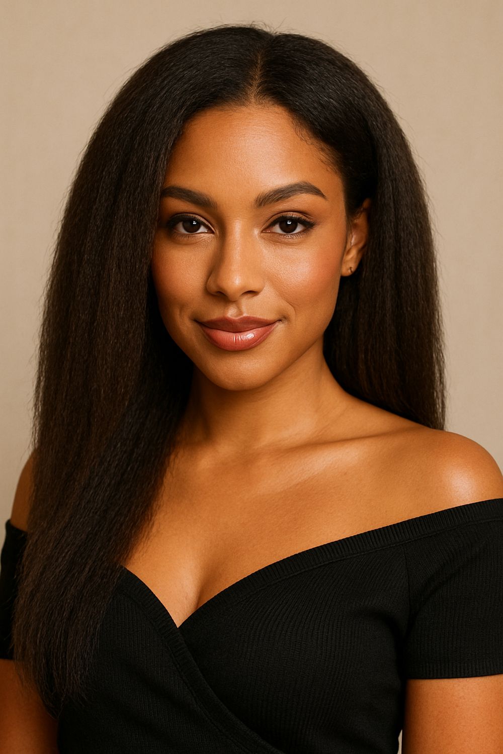 13x4 HD Kinky straight lace wig