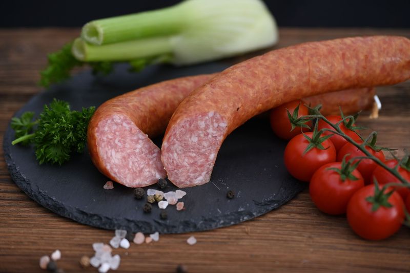 Kartoffelwurst im Ring