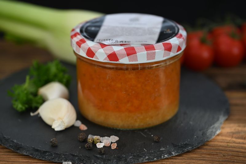 Schwartenmagen im Glas