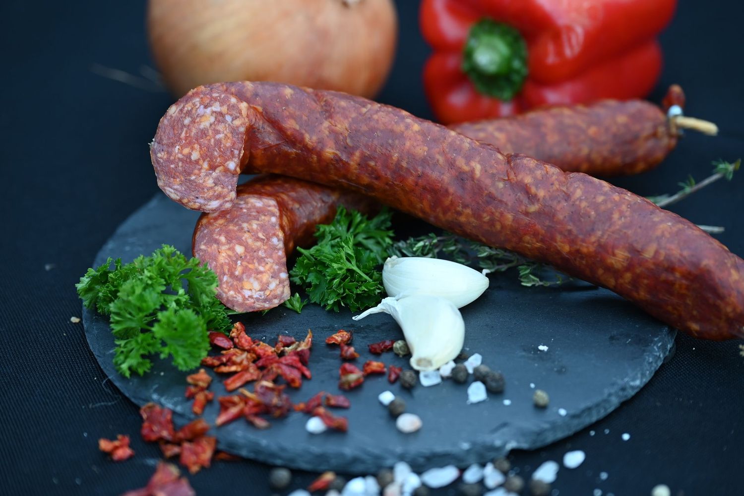 Chiliwurst im Ring Chiliwurst im Ring