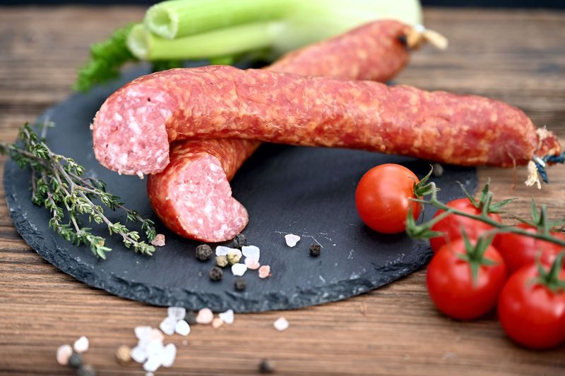 Rhöner Bauernwurst im Ring