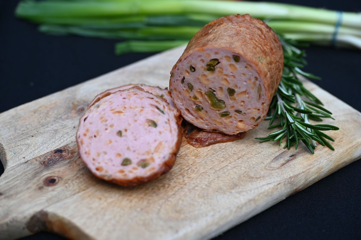 Fleischkäse im Glas - Chili-cheese