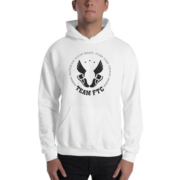 *Team FTC Hooded Sweatshirt, Color: White, Size: S