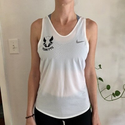 Women's Nike Breathe Singlet-White