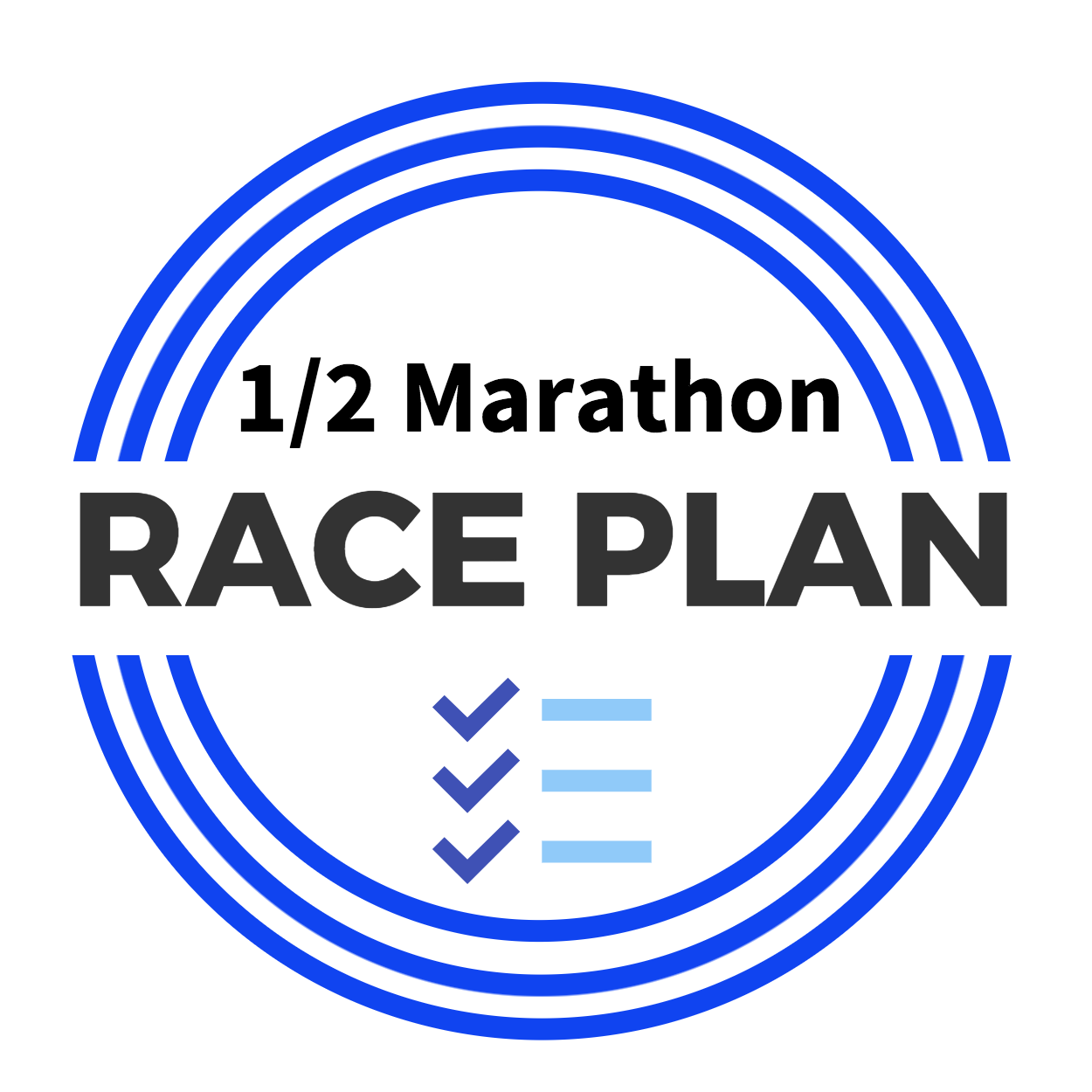 Half Marathon Detailed Race Plan