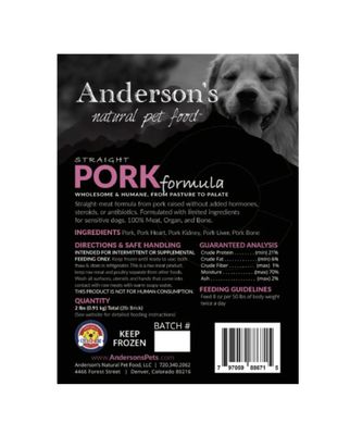 Anderson's ColoRAWdo Base Blend - Pork
