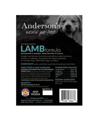 Anderson's ColoRAWdo Base Blend - Lamb